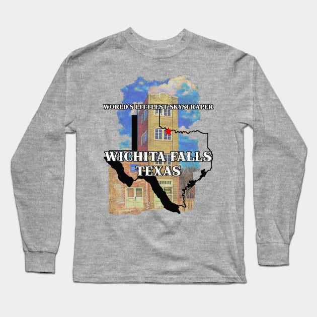 World's Littlest Skyscraper Long Sleeve T-Shirt by Among the Leaves Apparel